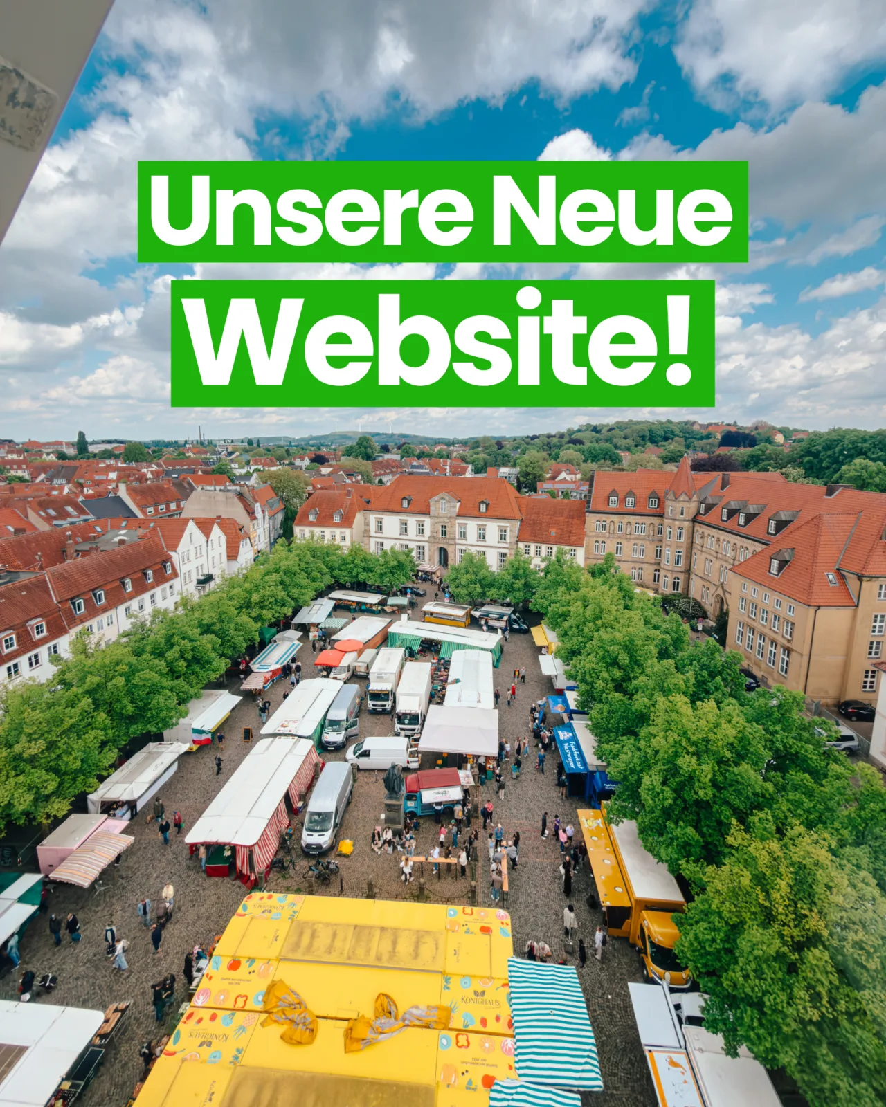 Unsere neue Website ist online